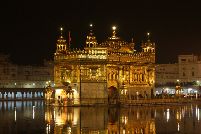 Touristenvisum Indien_Goldener-Tempel-in-Amritsar